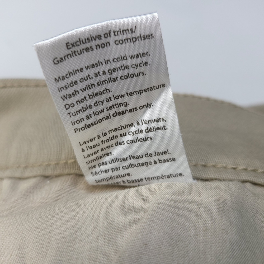 Silver Jeans Co Ashton 1349 Chino Pants Men 36 Beige Causal Khakis Everyday - Picture 10 of 13